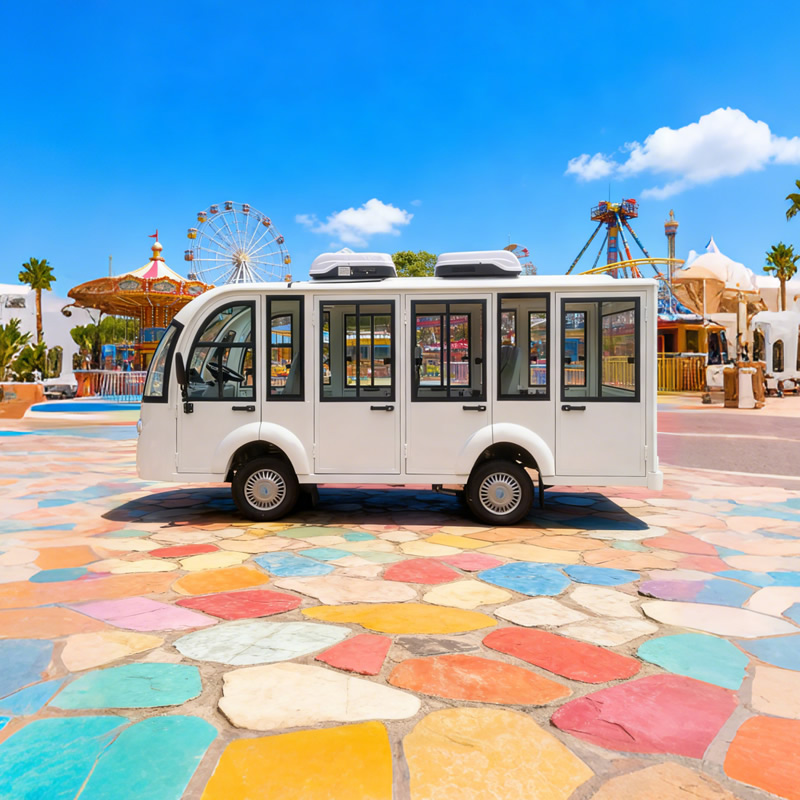 Autobús turístico eléctrico cerrado para campos de golf y centros turísticos - EG6088KF