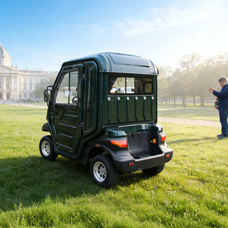 Scooter de movilidad eléctrico cerrado de 4 ruedas, mini automóvil eléctrico para adultos, fabricación en China - EG202AKR