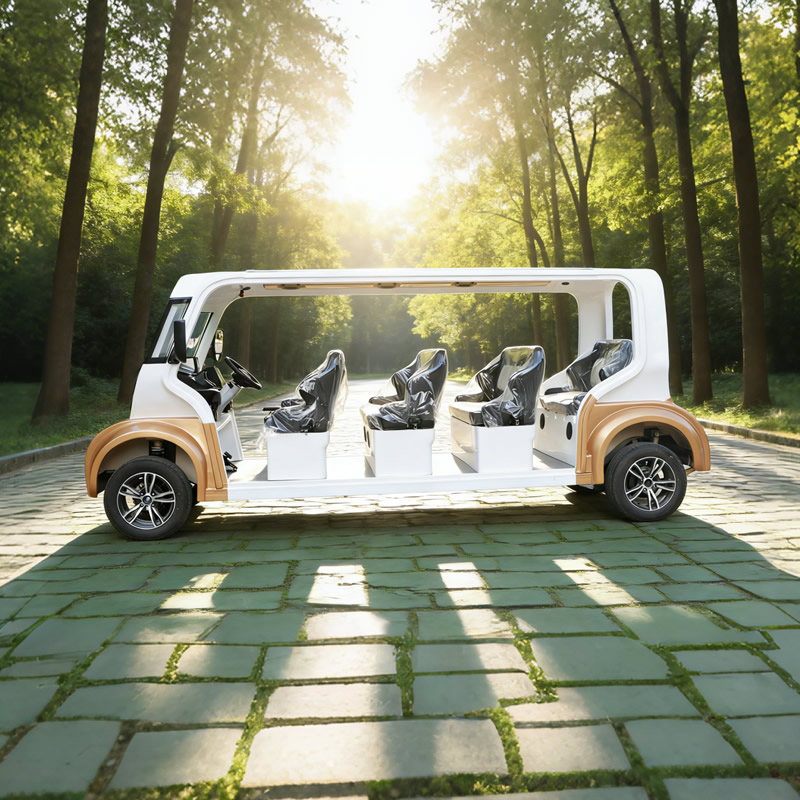 Autobús turístico lanzadera eléctrica OEM ODM de 14 asientos - EG615AK