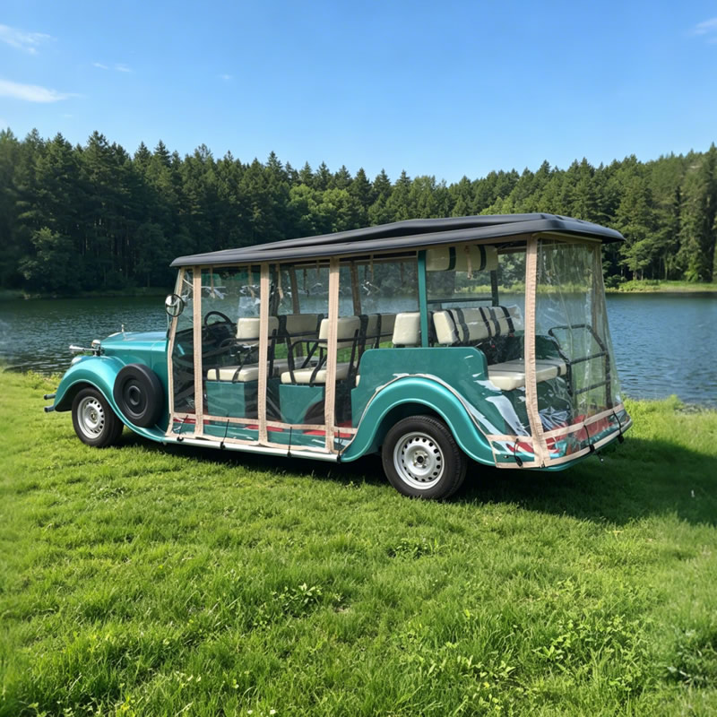Coche turístico eléctrico vintage | Servicio de traslado eléctrico clásico para complejos turísticos y bienes raíces - EG6120K
