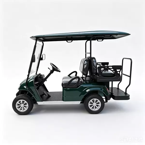 Carro de golf eléctrico personalizado de 2 + 2 plazas | Fabricante mayorista - EG2028KSZ