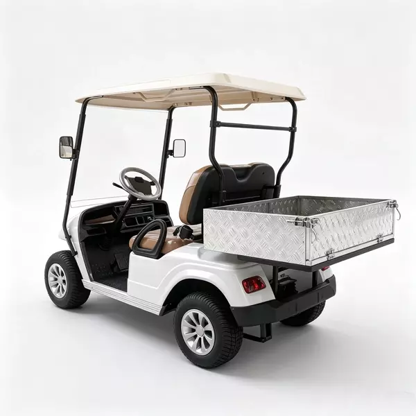 Carro de golf eléctrico de 2 plazas personalizado con plataforma de carga de aluminio - EG2028H