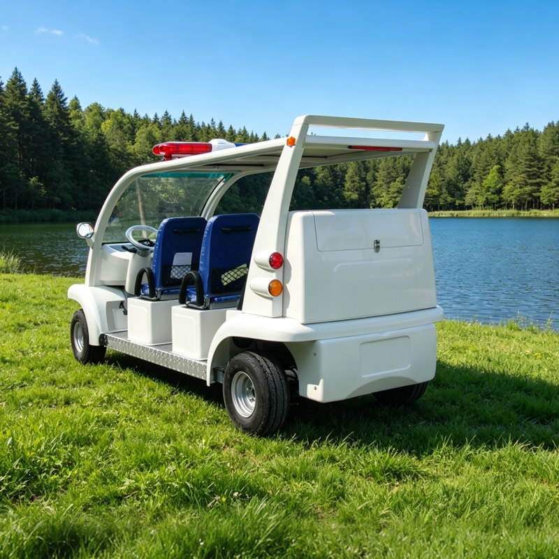 Carro de golf de patrulla eléctrico con batería de 48 V y 6 plazas personalizado chino - EG6043KB