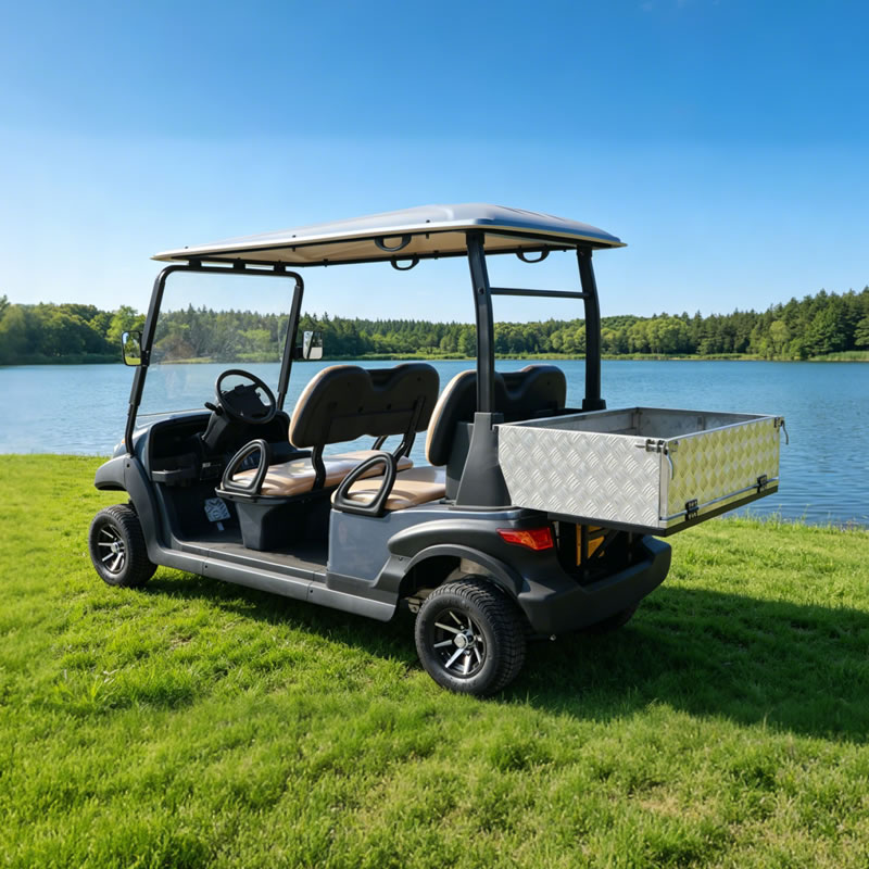 Carro de golf eléctrico de 4 plazas con caja de carga - EG204AH