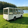 Fabricante de automóviles de autobús turístico con lanzadera eléctrica personalizada de 11 asientos - Eagle Golf Cart