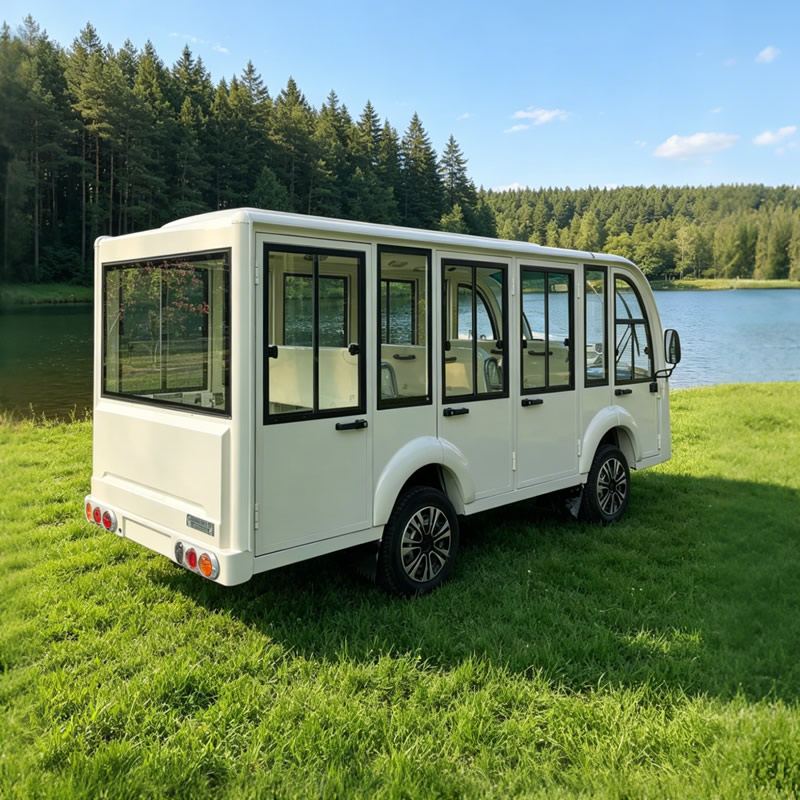 Fabricante de automóviles de autobús turístico con lanzadera eléctrica personalizada de 11 asientos - Eagle Golf Cart