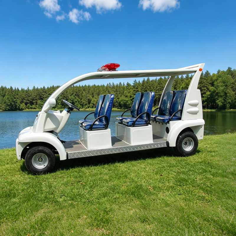 Carro de golf de patrulla eléctrico con batería de 48 V y 6 plazas personalizado chino - EG6043KB