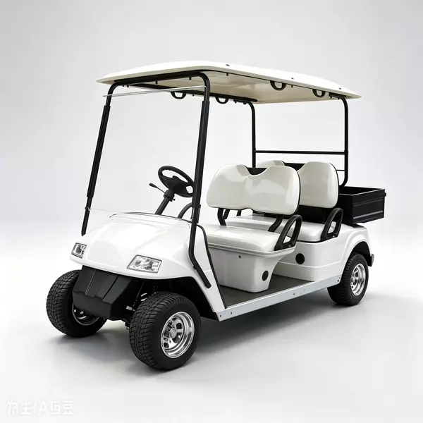 Carro de golf eléctrico utilitario para 4 pasajeros con plataforma de carga | Fabricante - EG2048H