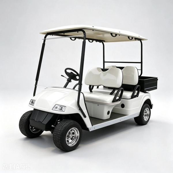 Carro de golf eléctrico utilitario para 4 pasajeros con plataforma de carga | Fabricante - EG2048H