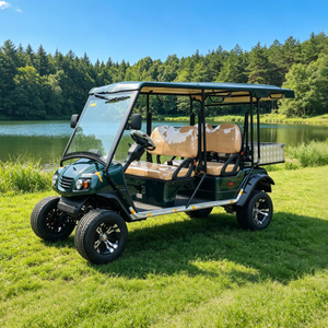 Vehículo con buggy de camión de carga con carrito de golf todoterreno de caza eléctrico personalizado con certificación de caja - EG2040ASZR