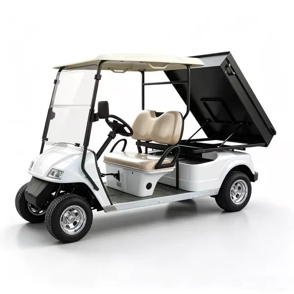 Carro de golf eléctrico con plataforma de carga | Fabricante mayorista - EG2048HCX
