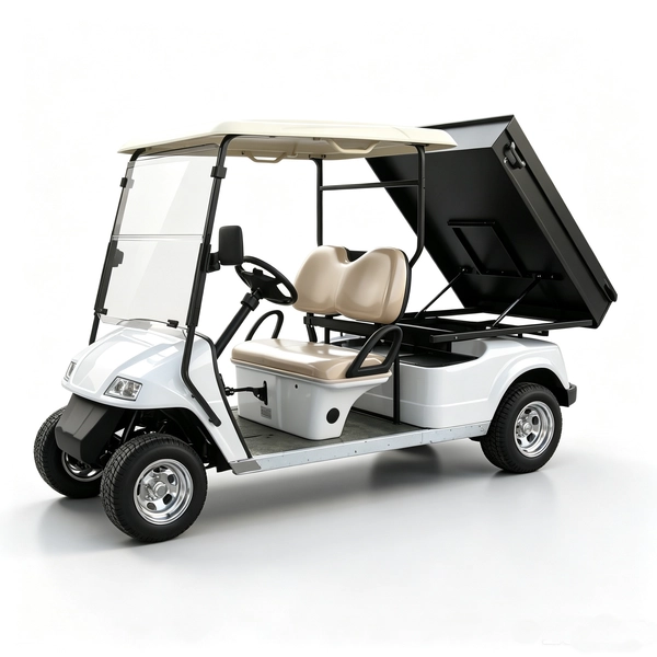 Carro de golf eléctrico con plataforma de carga | Fabricante mayorista - EG2048HCX