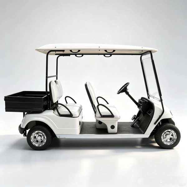 Carro de golf eléctrico utilitario para 4 pasajeros con plataforma de carga | Fabricante - EG2048H