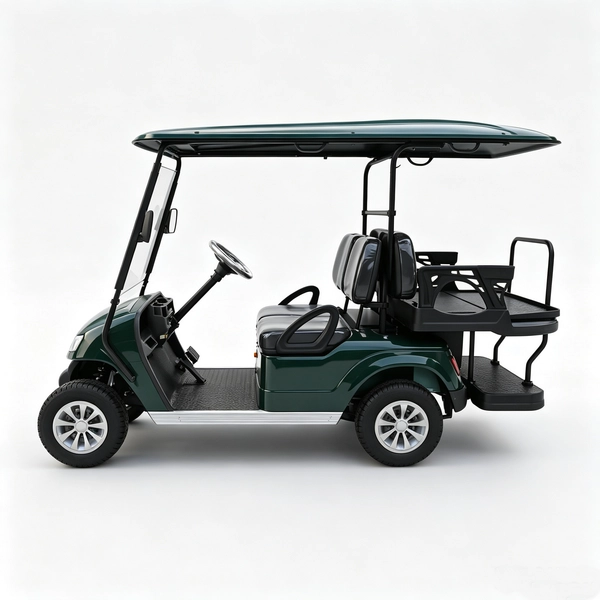 Carro de golf eléctrico personalizado de 2 + 2 plazas | Fabricante mayorista - EG2028KSZ