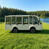 Fabricante de automóviles de autobús turístico con lanzadera eléctrica personalizada de 11 asientos - Eagle Golf Cart