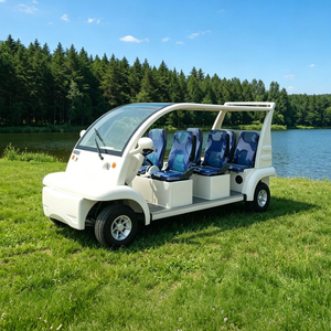 Carro de golf de patrulla eléctrico con batería de 48 V y 6 plazas personalizado chino - EG6043KB