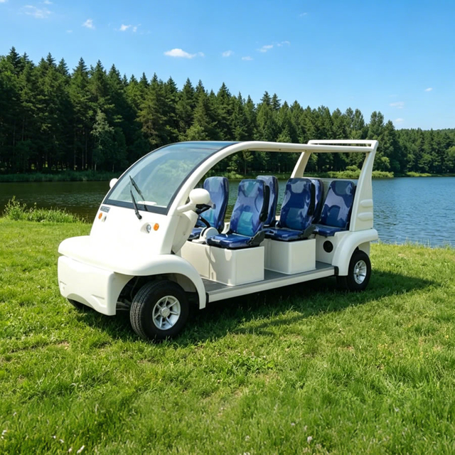 Carro de golf de patrulla eléctrico con batería de 48 V y 6 plazas personalizado chino - EG6043KB
